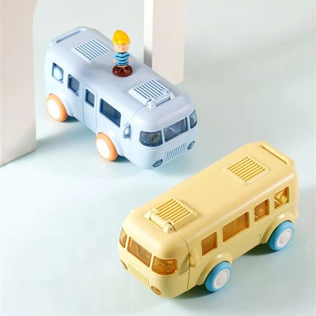 Adorable Kawaii Bus Sipper: Kid-Friendly, Cute Drinkware for Fun ...