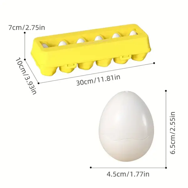 Shapes / Numbers sorting egg set - Image 7