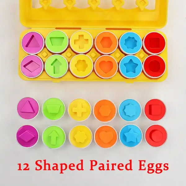 Shapes / Numbers sorting egg set - Image 9