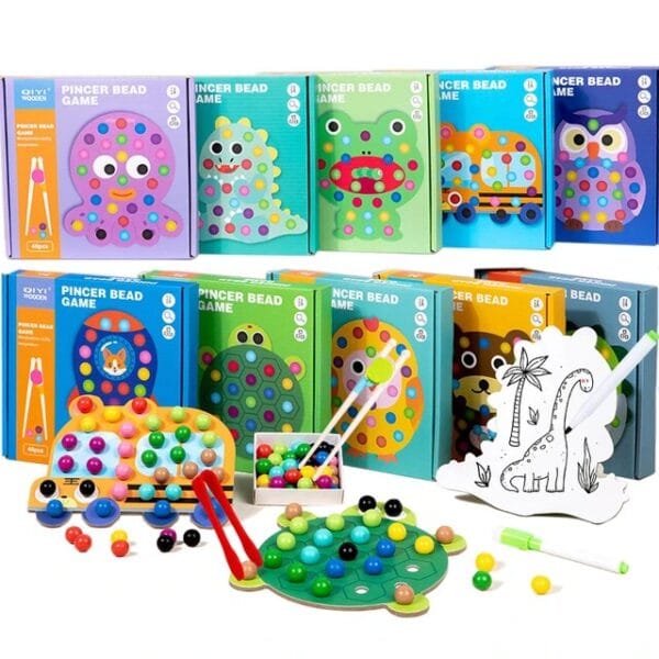 Pincer bead game - For Kids 6