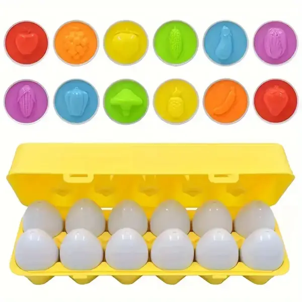 Shapes / Numbers sorting egg set - Image 18