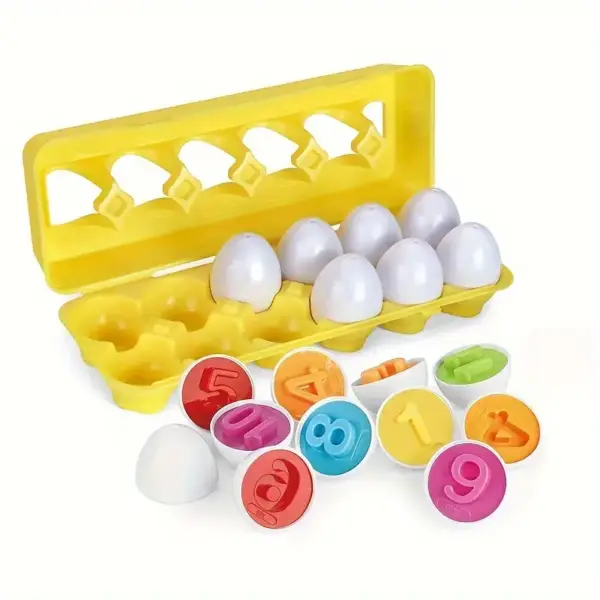 Shapes / Numbers sorting egg set - Image 14