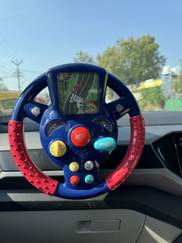 little driver [car steering/Steering wheel]