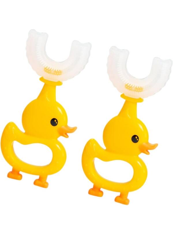 Duck U shaped silicone brush