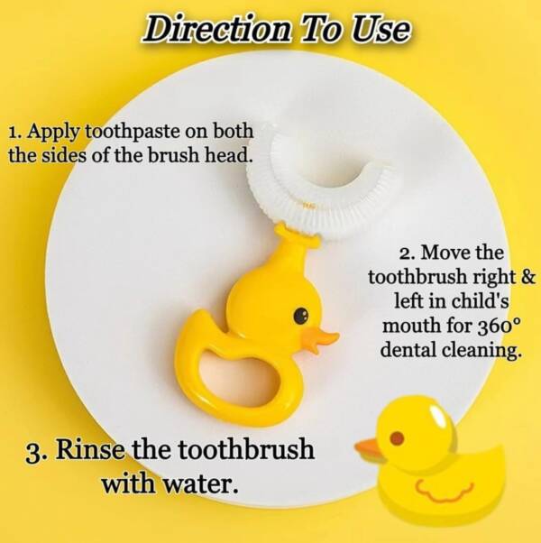 Duck U shaped silicone brush - Image 3