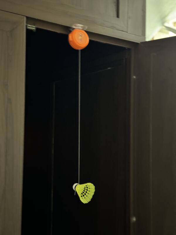 Hanging Portable Badmiton Trainer