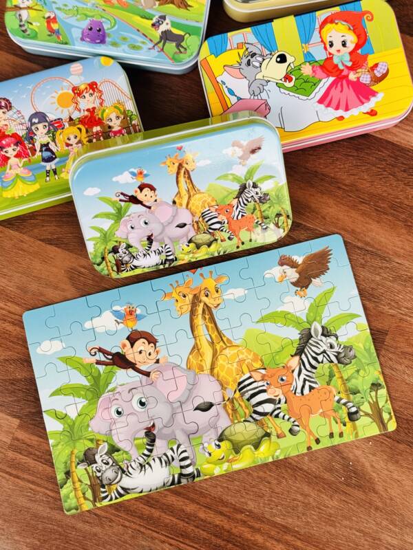 60 pcs Tin Puzzle